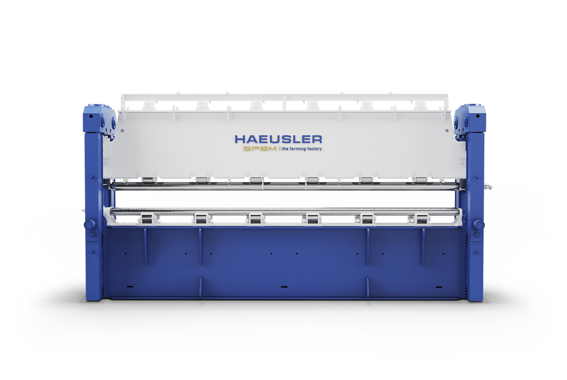 HAEUSLER 3-Walzen-Biegemaschine SPBM - Frontansicht