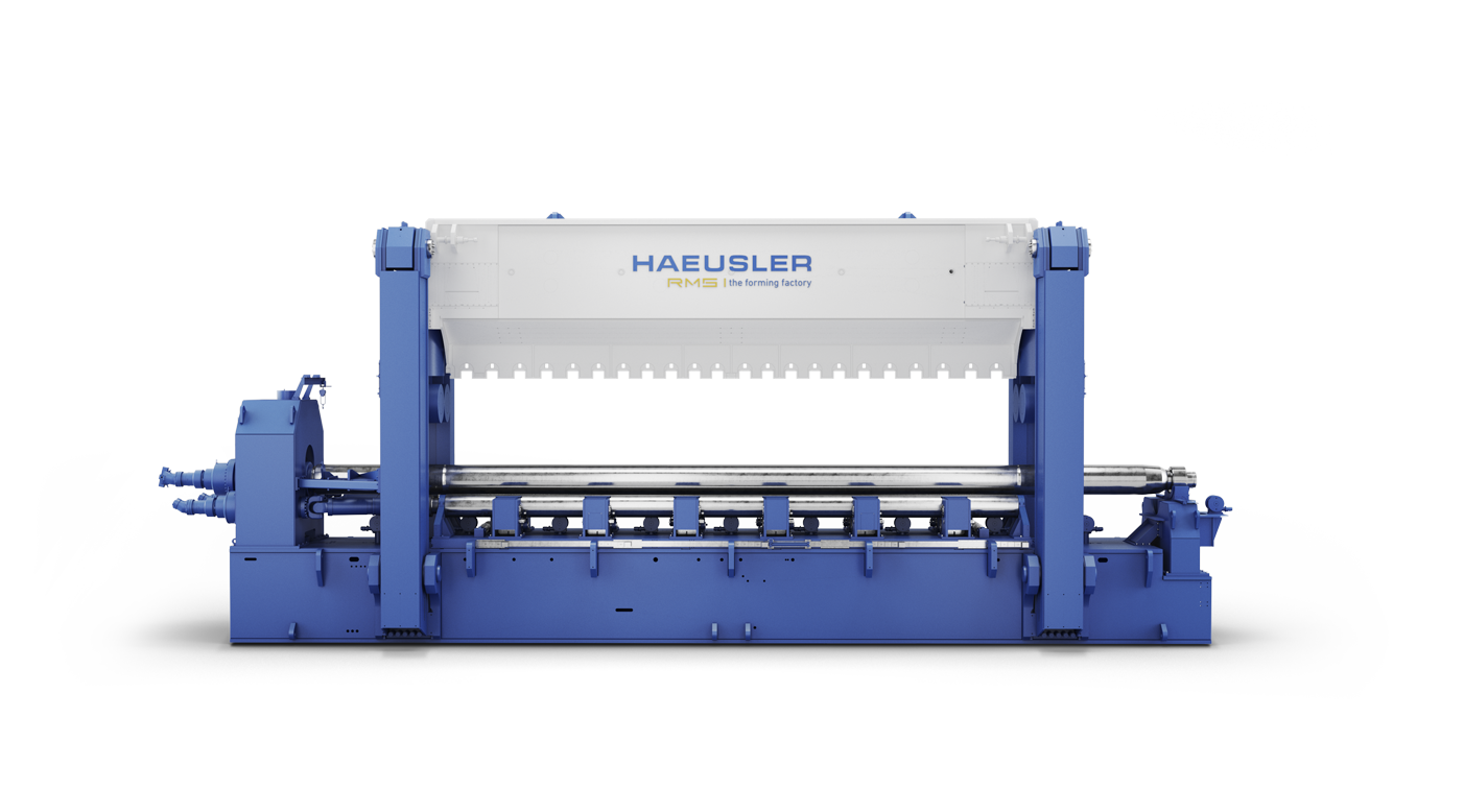 HAEUSLER 3-Walzen-Biegemaschine RMS - Frontansicht